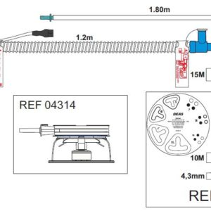 Jednorazowy układ oddechowy do nCPAP Infant Flow